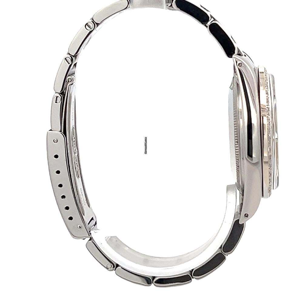 Rolex Oyster Perpetual Date Automatic Men's Watch With Steel Case and Strap Authentic Luxury Timepiece