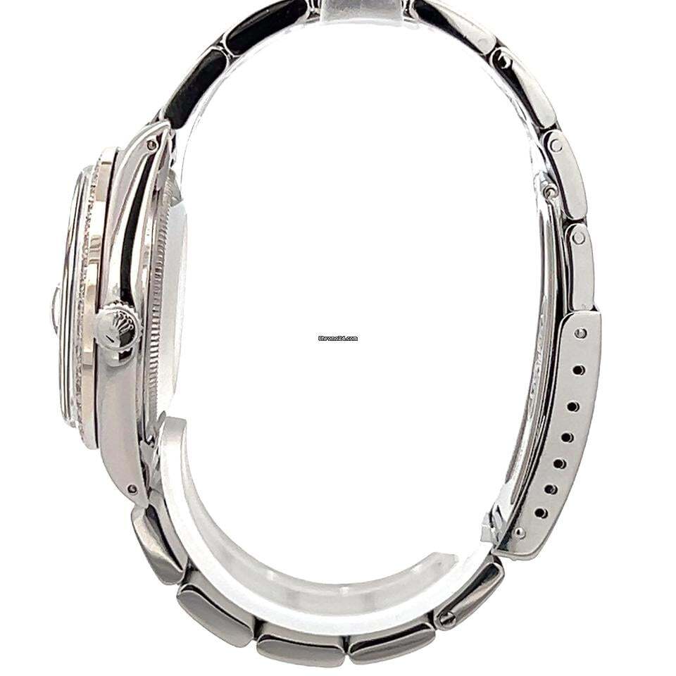 Rolex Oyster Perpetual Date Automatic Men's Watch With Steel Case and Strap Authentic Luxury Timepiece