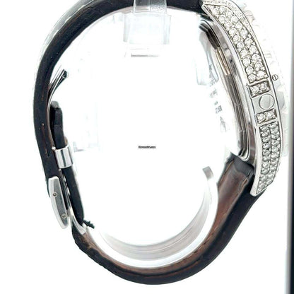 Breitling Bentley Motors Automatic Unisex Watch Steel Case With Leather Strap Authentic Luxury Timepiece