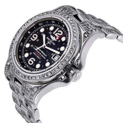 Breitling Superocean Steelfish Automatic Unisex Watch With Steel Case and Strap Authentic Luxury Timepiece