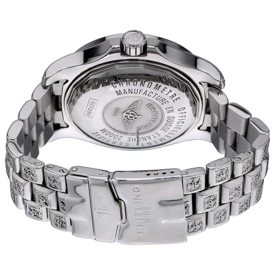 Breitling Superocean Steelfish Automatic Unisex Watch With Steel Case and Strap Authentic Luxury Timepiece