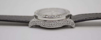 Breitling Colt Oceane Quartz Women's Watch Steel Case With Leather Strap Authentic Luxury Timepiece