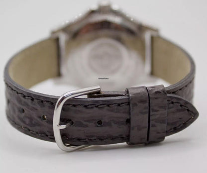 Breitling Colt Oceane Quartz Women's Watch Steel Case With Leather Strap Authentic Luxury Timepiece