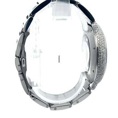 Cartier Ballon Bleu 44mm Automatic Men's Watch With Steel Case and Strap Authentic Luxury Timepiece