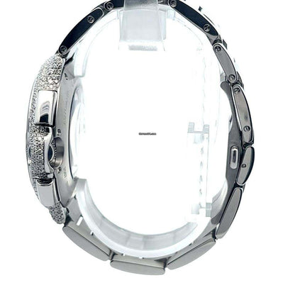 Cartier Ballon Bleu 44mm Automatic Men's Watch With Steel Case and Strap Authentic Luxury Timepiece