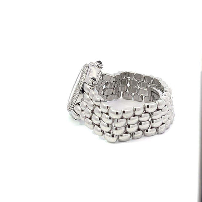 Chopard Happy Sport Quartz Women's Watch With Steel Case and Strap Authentic Luxury Timepiece