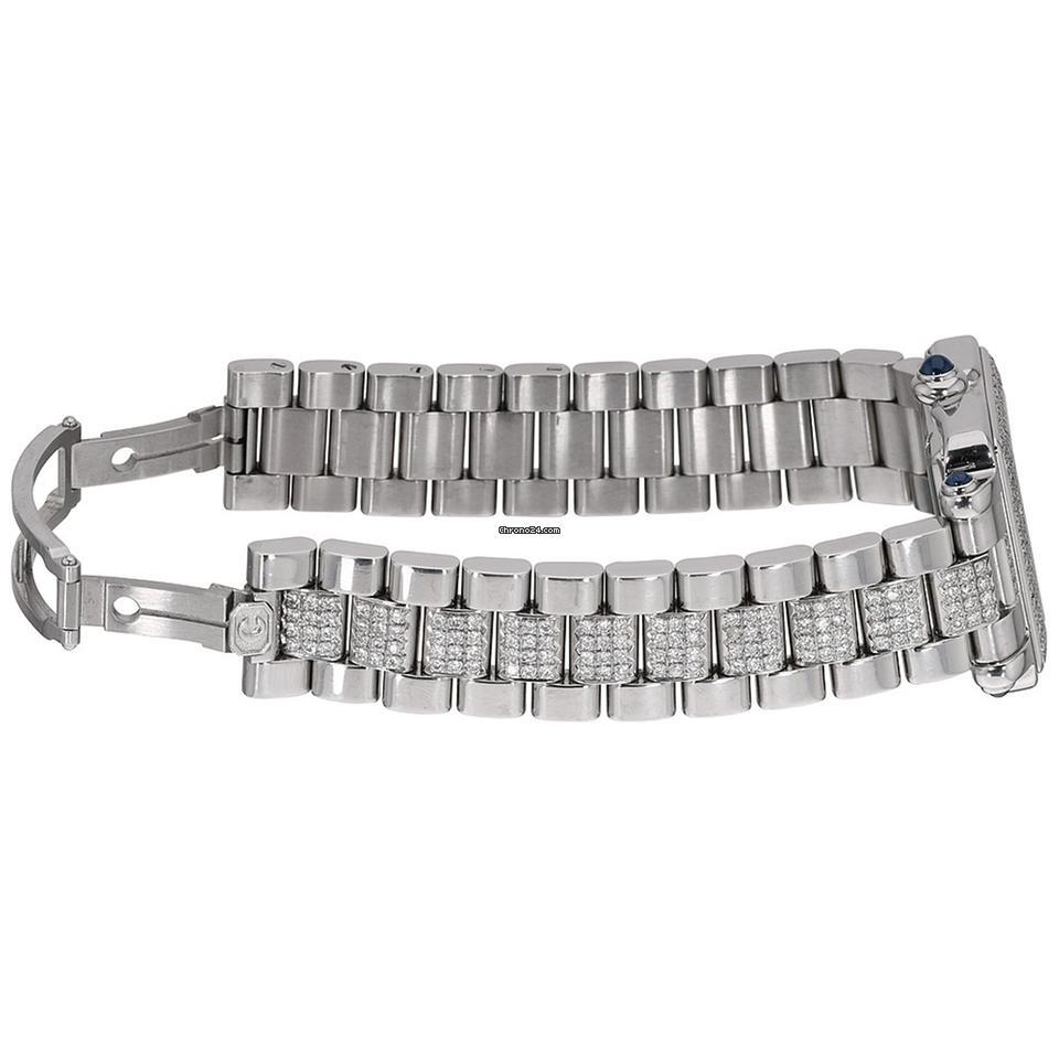 Chopard Happy Sport Quartz Women's Watch With Steel Case and Strap Authentic Luxury Timepiece