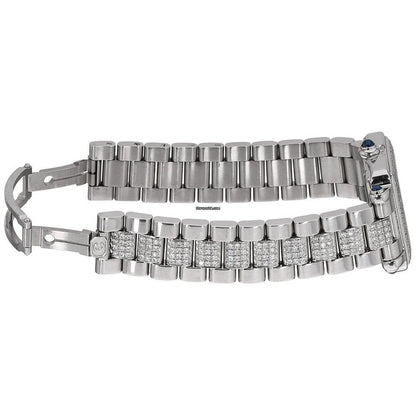 Chopard Happy Sport Quartz Women's Watch With Steel Case and Strap Authentic Luxury Timepiece