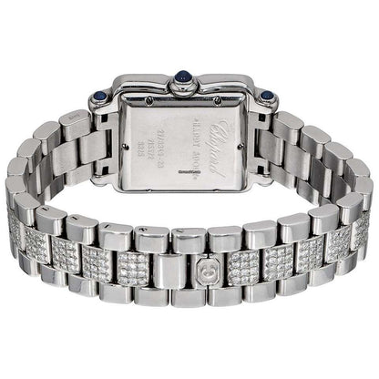 Chopard Happy Sport Quartz Women's Watch With Steel Case and Strap Authentic Luxury Timepiece