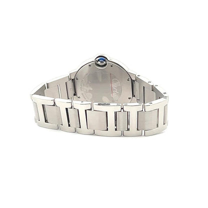 Cartier Panthère Quartz Women's Watch With Steel Case and Strap Authentic Luxury Timepiece