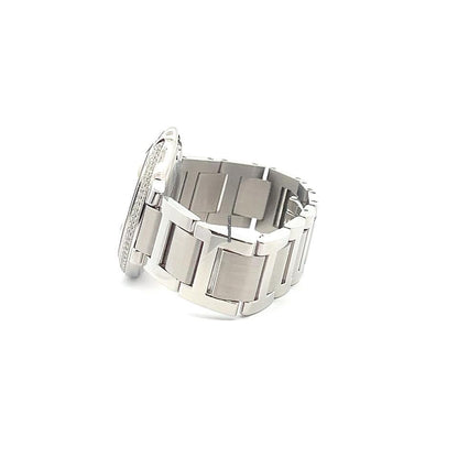 Cartier Panthère Quartz Women's Watch With Steel Case and Strap Authentic Luxury Timepiece