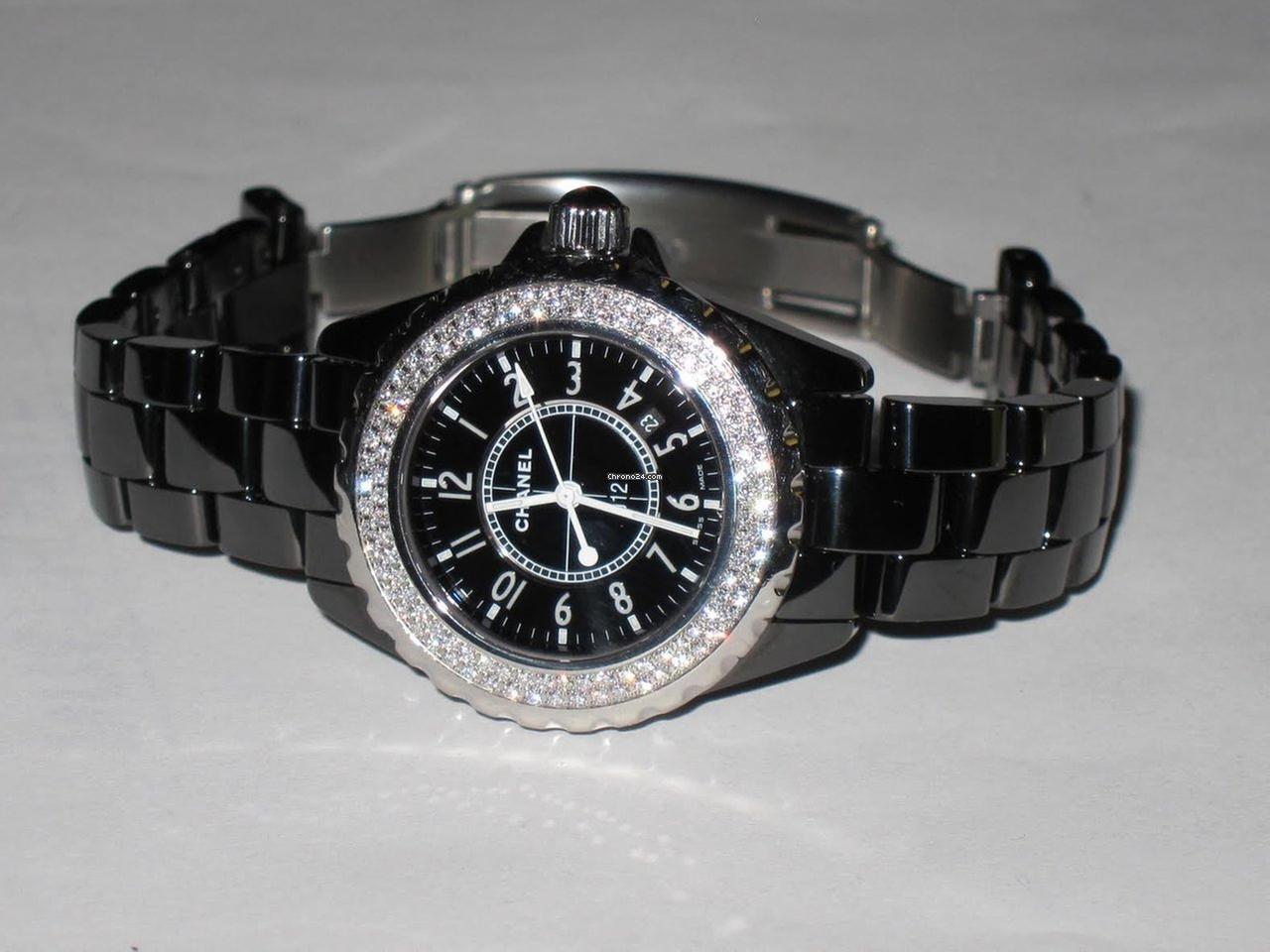 Chanel J12 Quartz Women's Watch With Ceramic Case and Strap Authentic Luxury Timepiece