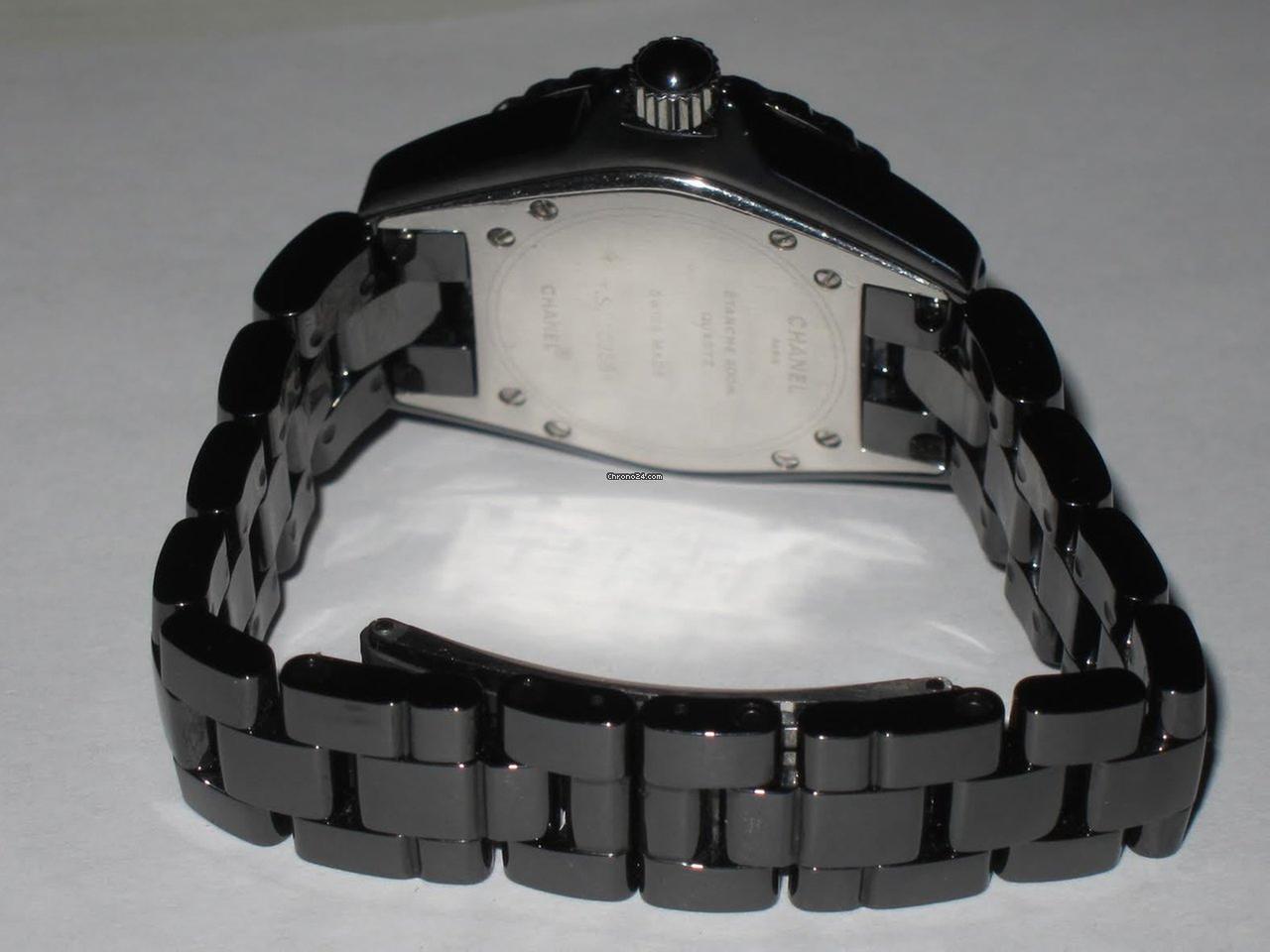 Chanel J12 Quartz Women's Watch With Ceramic Case and Strap Authentic Luxury Timepiece