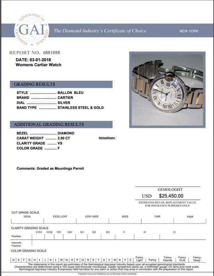 Cartier Ballon Bleu 36mm Automatic Women's Watch Gold/Steel Case With Gold/Steel Strap Authentic Luxury Timepiece