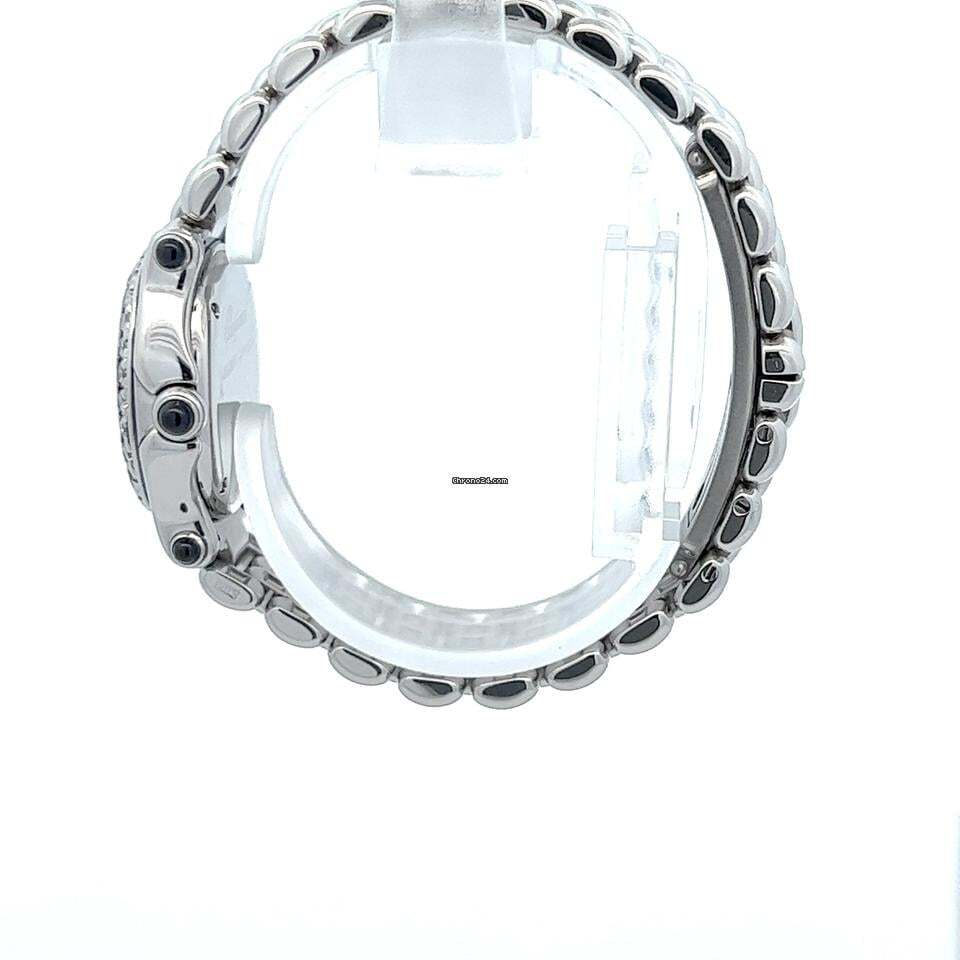 Chopard Happy Sport Quartz Women's Watch With Steel Case and Strap Authentic Luxury Timepiece