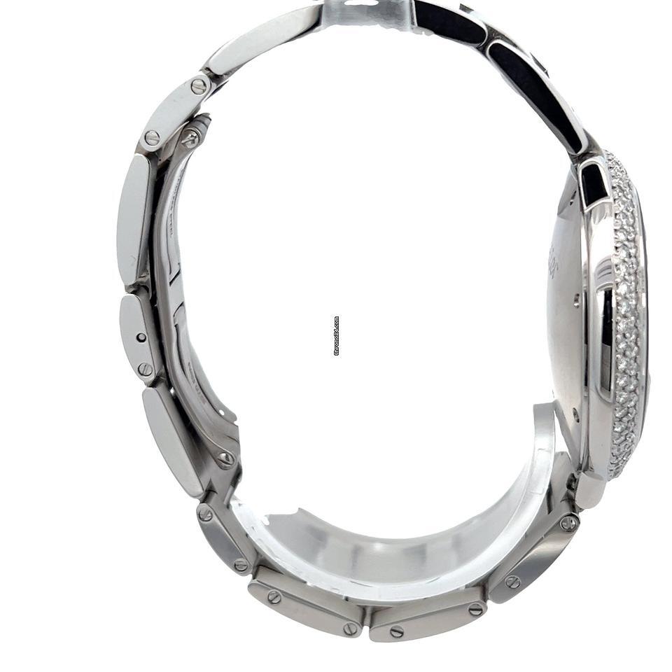 Cartier Ballon Bleu Quartz Men's Watch With Steel Case and Strap Authentic Luxury Timepiece