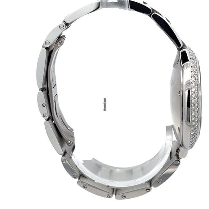 Cartier Ballon Bleu Quartz Men's Watch With Steel Case and Strap Authentic Luxury Timepiece