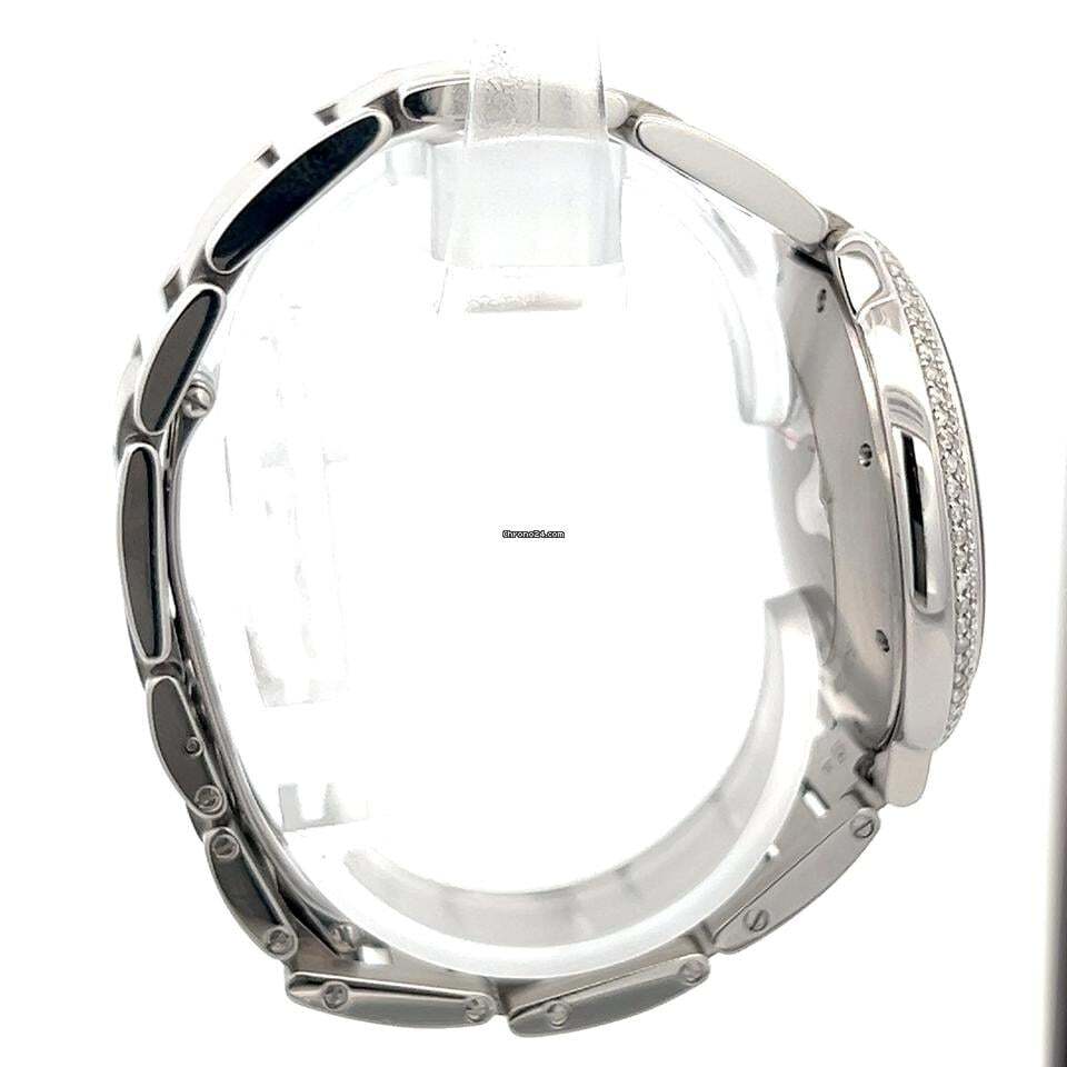 Cartier Panthère Automatic Men's Watch With Steel Case and Strap Authentic Luxury Timepiece