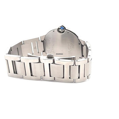 Cartier Panthère Automatic Men's Watch With Steel Case and Strap Authentic Luxury Timepiece