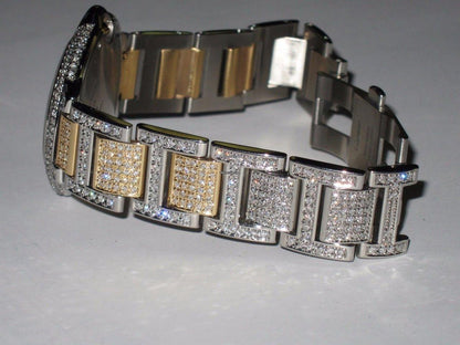 Cartier Ballon Bleu 42mm Automatic Women's Watch Gold/Steel Case With Gold/Steel Strap Authentic Luxury Timepiece