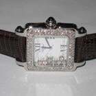 Chopard Happy Sport Quartz Women's Watch Steel Case With Leather Strap Authentic Luxury Timepiece