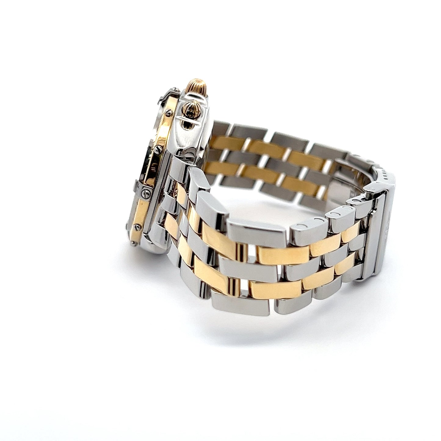 Men's Breitling Chronomat Automatic Steel Case With 18k Yellow Gold / Steel Strap Authentic Luxury Timepiece