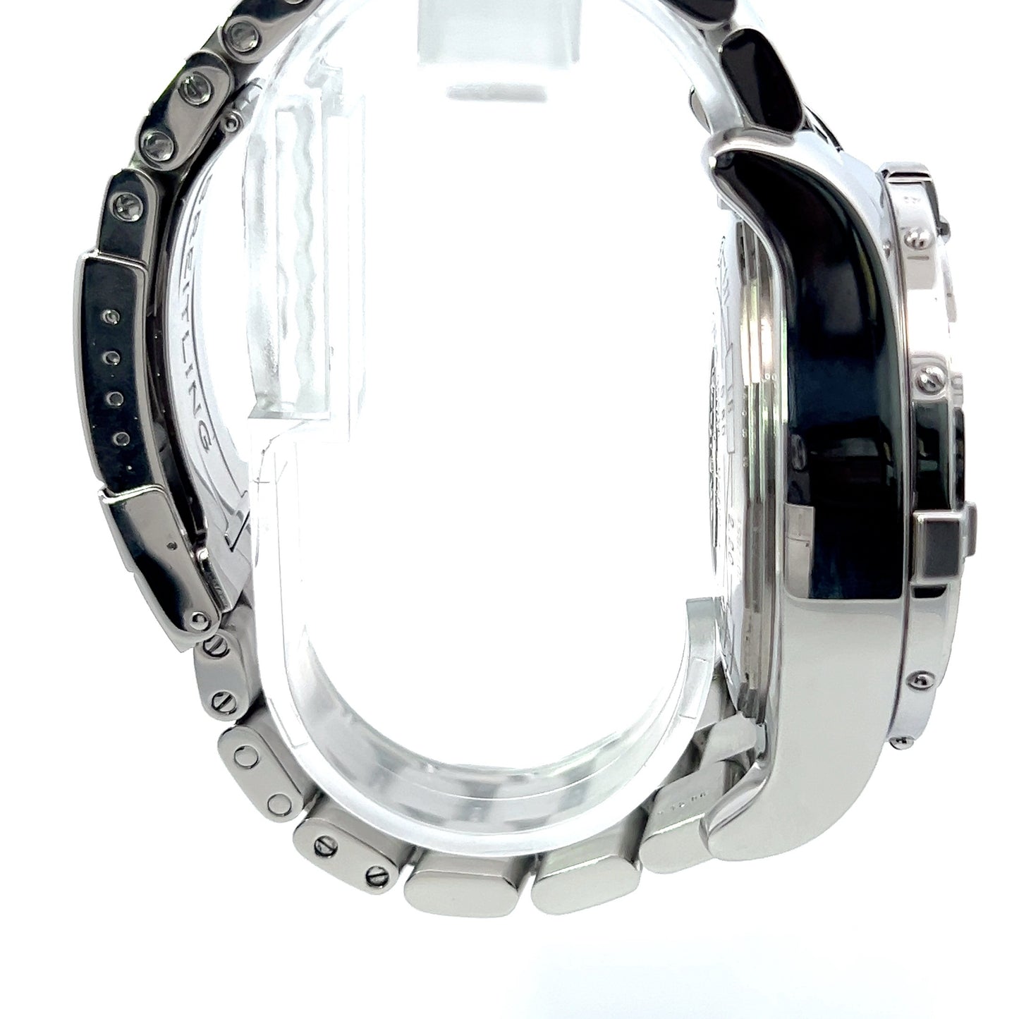 Men's Breitling Super Avenger Automatic Steel Case With Steel Strap Authentic Luxury Timepiece