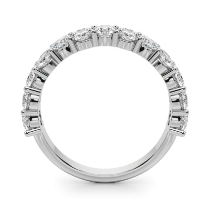14K White Gold Lab Grown Diamond Band With 2.18 TCW Diamond (Lab Grown VS-SI1, E/F/G)