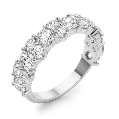 14K White Gold Lab Grown Diamond Band With 2.18 TCW Diamond (Lab Grown VS-SI1, E/F/G)