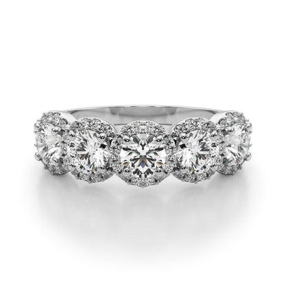 14K White Gold Lab Grown Diamond Band With 1.54 TCW Diamond (Lab Grown VS-SI1, E/F/G)