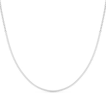 14K White Gold Lab Grown Diamond Necklace With 5.25 TCW Diamond (Lab Grown VS-SI1, E/F/G)