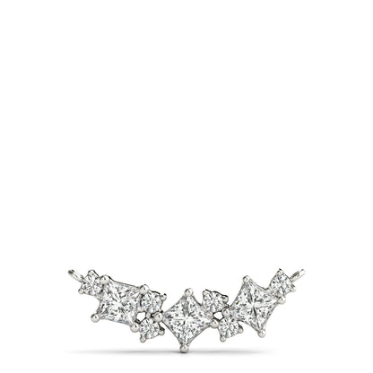 14K White Gold Lab Grown Diamond Necklace With 0.58 TCW Diamond (Lab Grown VS-SI1, E/F/G)