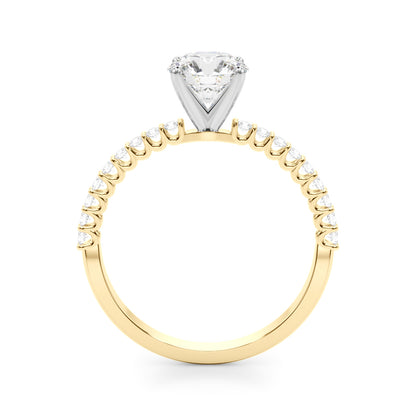 14K White Gold Engagement Ring With 1.76 TCW Diamond (Lab Grown VS-SI1, E/F/G)