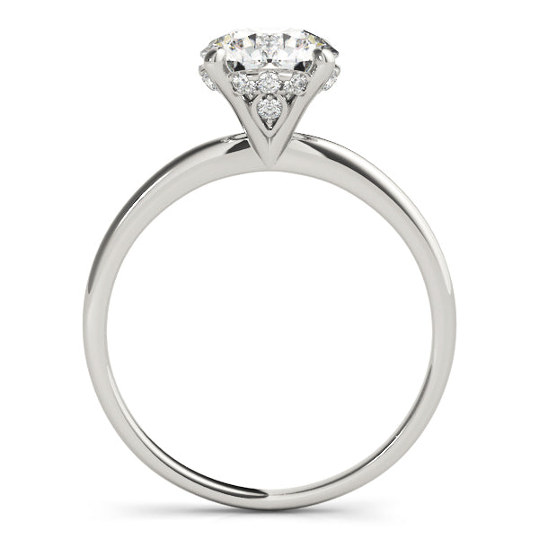 14K White Gold Engagement Ring With 2.59 TCW Diamond (SI1-SI2, G-H)