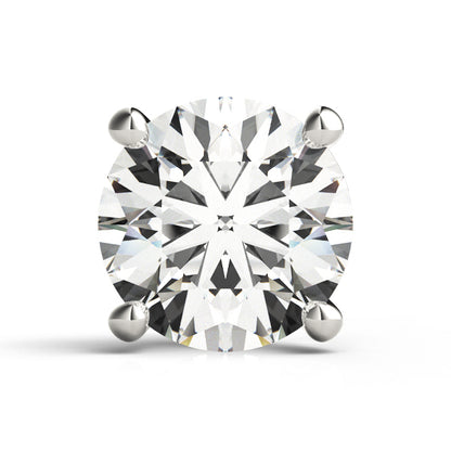 14K White Gold 4 Prong Dia Accent With 1.02 TCW Diamond (SI1-SI2, G-H)