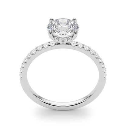 14K White Gold Single Row Rd Center With 1.53 TCW Diamond (SI1-SI2, G-H)