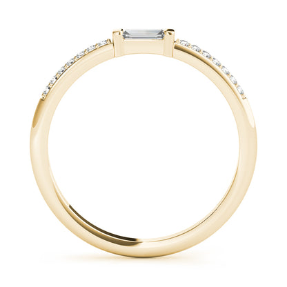 14K Yellow Gold Diamond Fashion Band With 0.19 TCW Diamond (SI1-SI2, G-H)