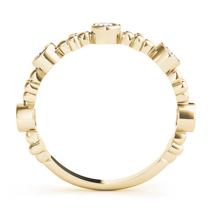 14K Yellow Gold Fashion Band With 0.40 TCW Diamond (SI2, H-I)