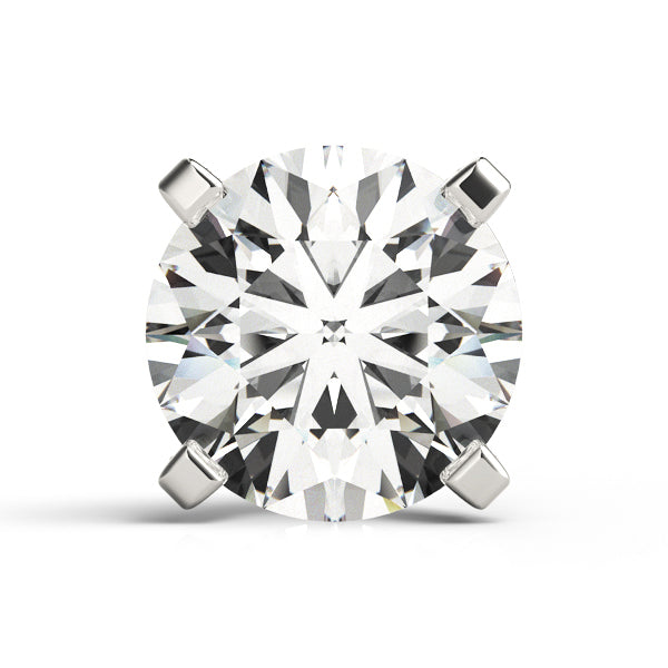 14K White Gold Designer Head With 0.85 TCW Diamond (SI1-SI2, G-H)