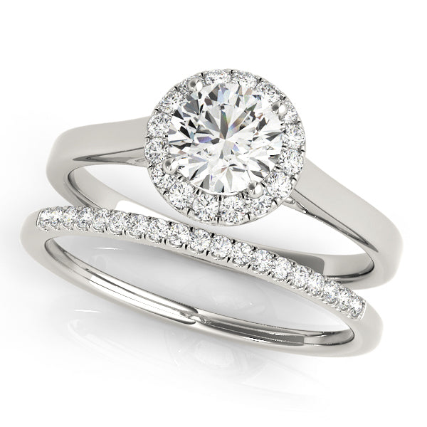 14K White Gold Engagement Ring With 1.61 TCW Diamond (SI1-SI2, G-H)