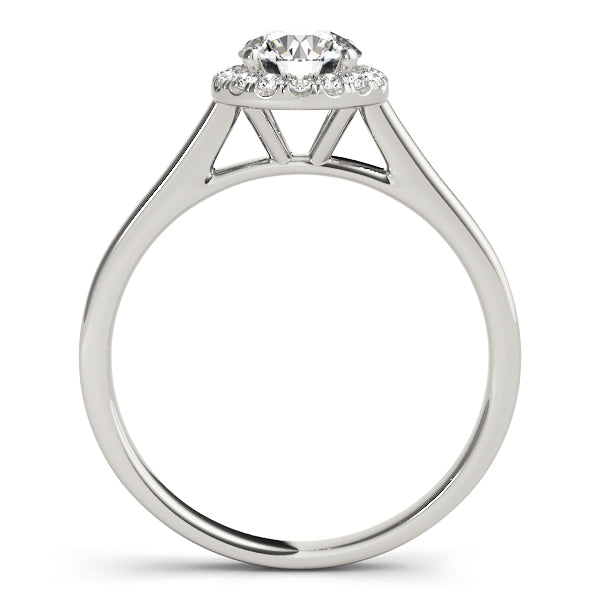 14K White Gold Engagement Ring With 1.61 TCW Diamond (SI1-SI2, G-H)