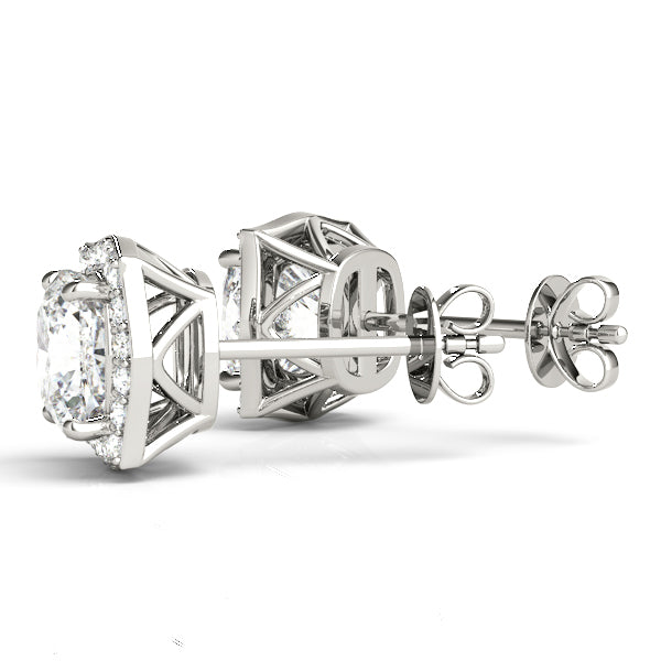 14K White Gold Fashion Earrings With 0.82 TCW Diamond (SI2, H-I)