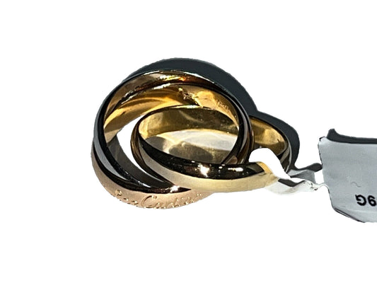 Cartier Les Must de Trinity 18K Gold Ring Fancy Jewelry for Her Luxury Ring