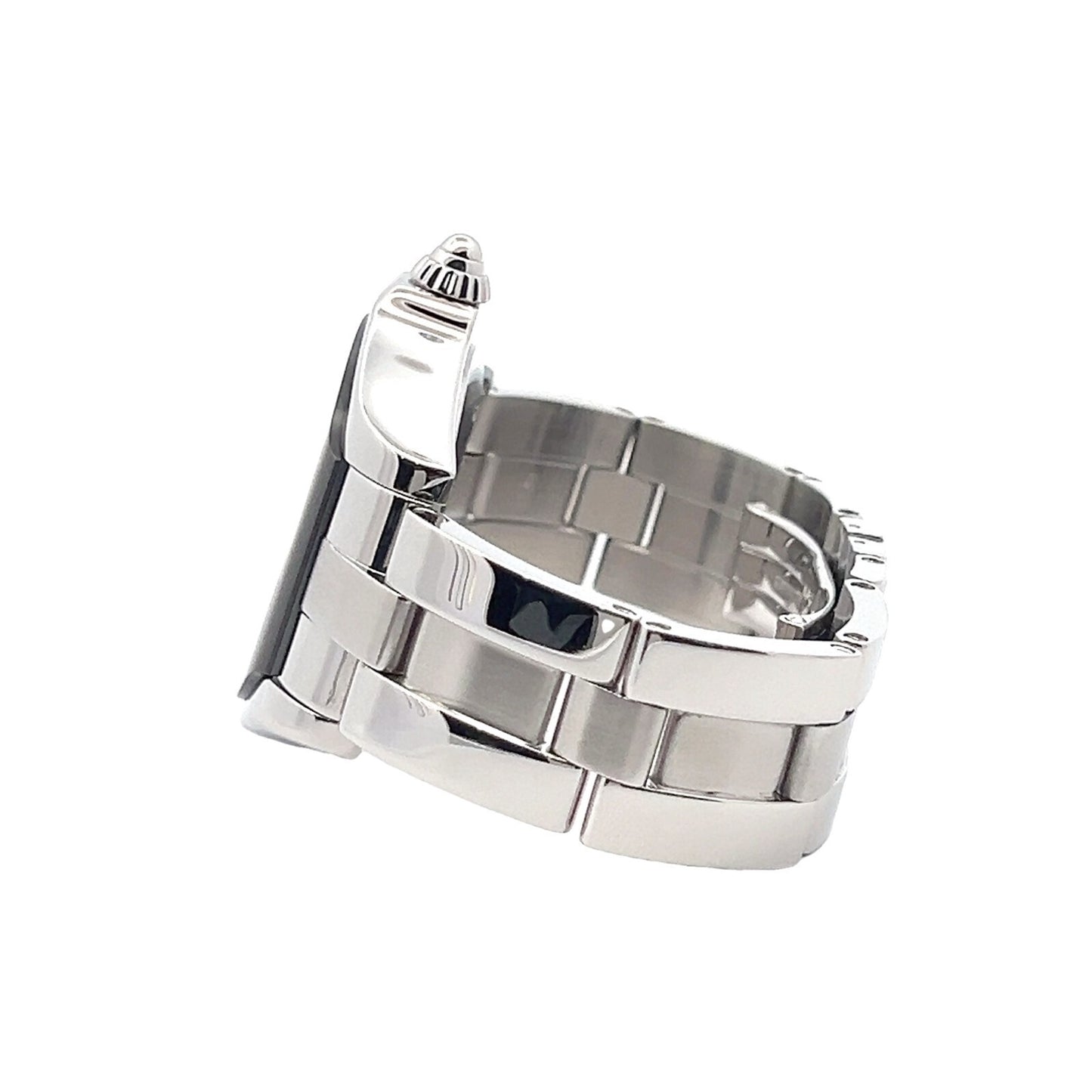 Cartier Roadster Stainless Steel 46 mm Automatic – Black Bezel Luxury Watch