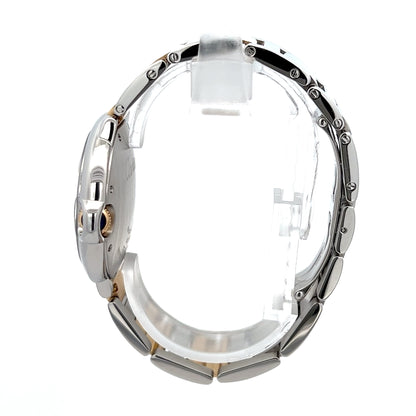 Cartier Ballon Bleu Automatic Men's Steel Case With 18K Rose Gold / Steel Strap Authentic Luxury Timepiece