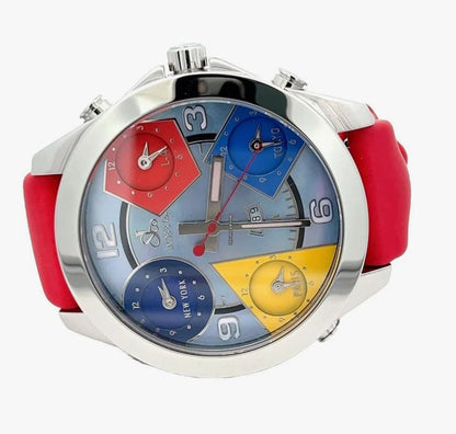 Mens Jacob & Co. Five Time Zone Quartz Watch