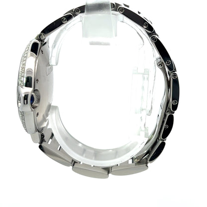 Womens Ballon Bleu Diamond Panther Watch