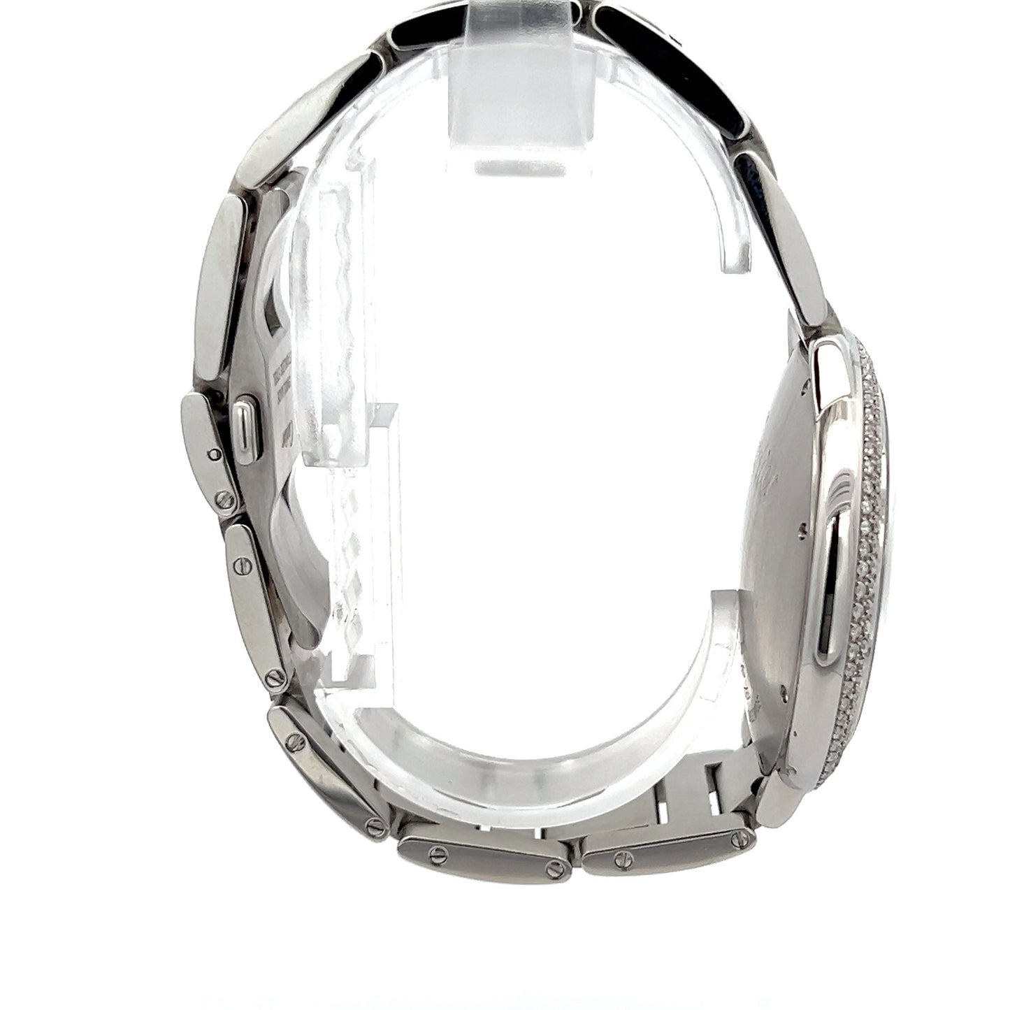 Mens Ballon Bleu Diamond Panther Watch