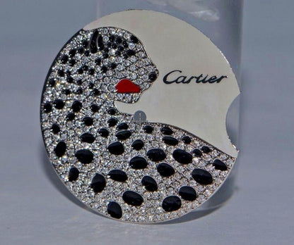 Womens Cartier Ballon Bleu Diamond Panther Dial