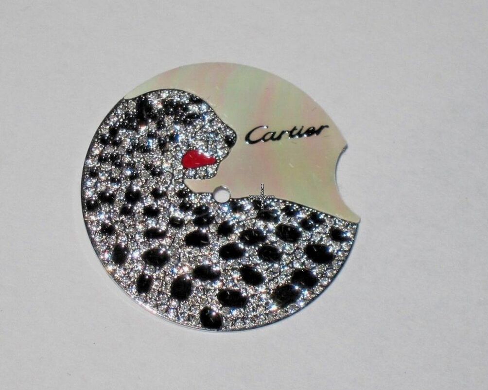 Womens Cartier Ballon Bleu Diamond Panther Dial